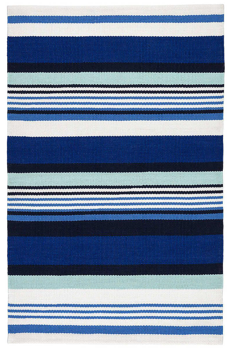 Dash & Albert Sunny Stripe Handwoven Indoor/Outdoor Rug 2x3