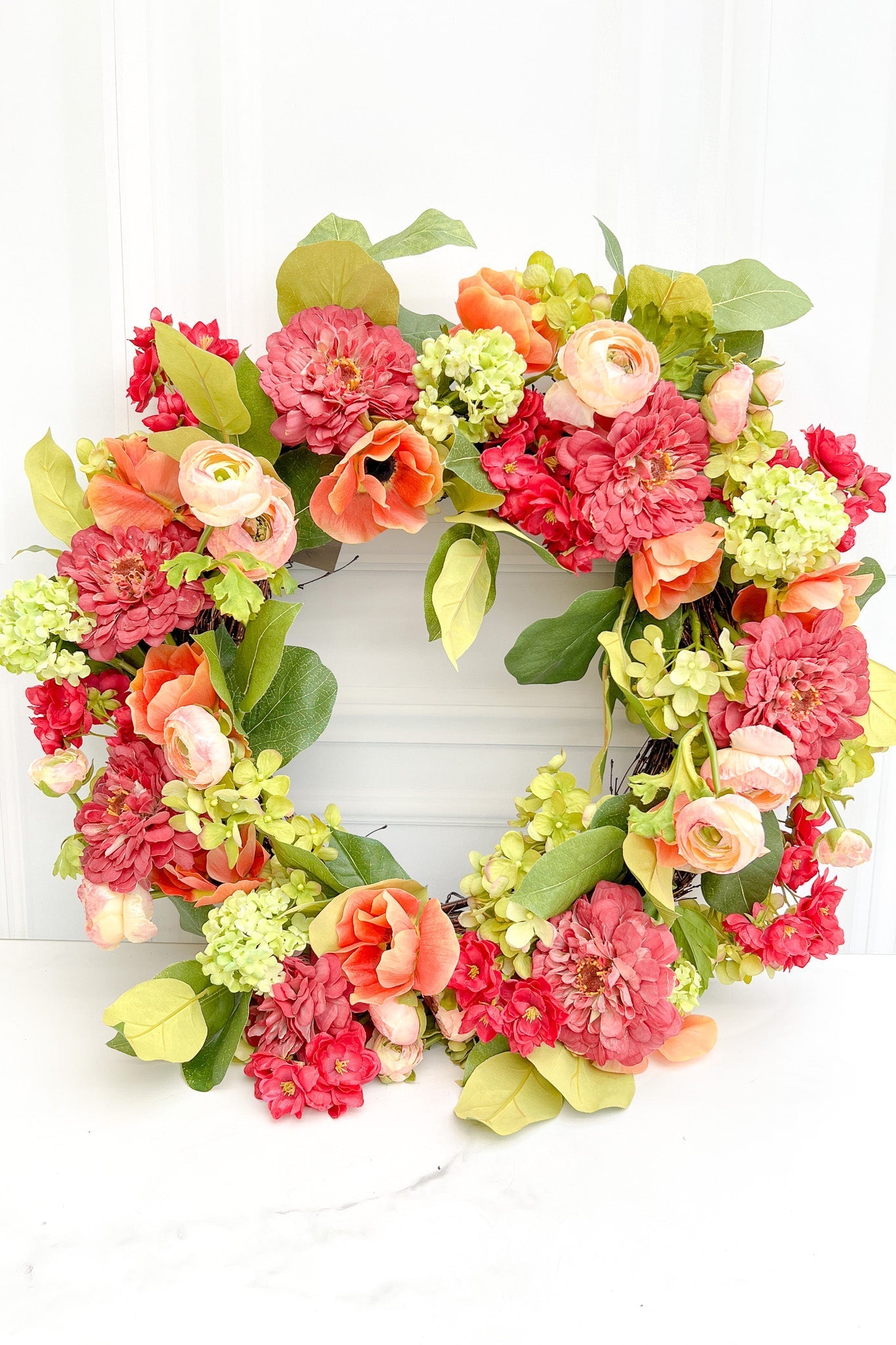 WREATH, MIX FLORAL 26"
