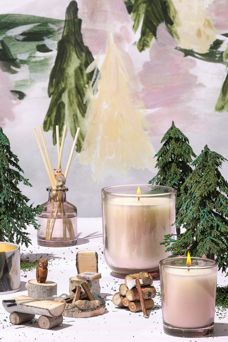 CANDLE, BOOK BY THE FIRE DAYDR