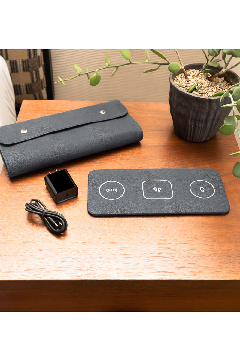 CHARGING PAD, ACE 3-IN-1 BLACK