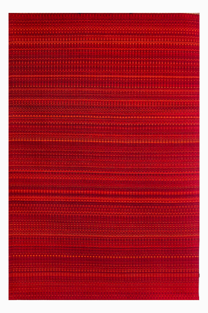 RUG, 4' x 6' MIX WARM RED