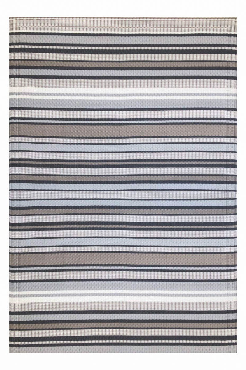 RUG, 4' x 6' STRIPES COOL GREY