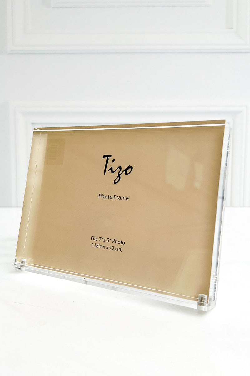 FRAME ACRYLIC CLEAR 7X5
