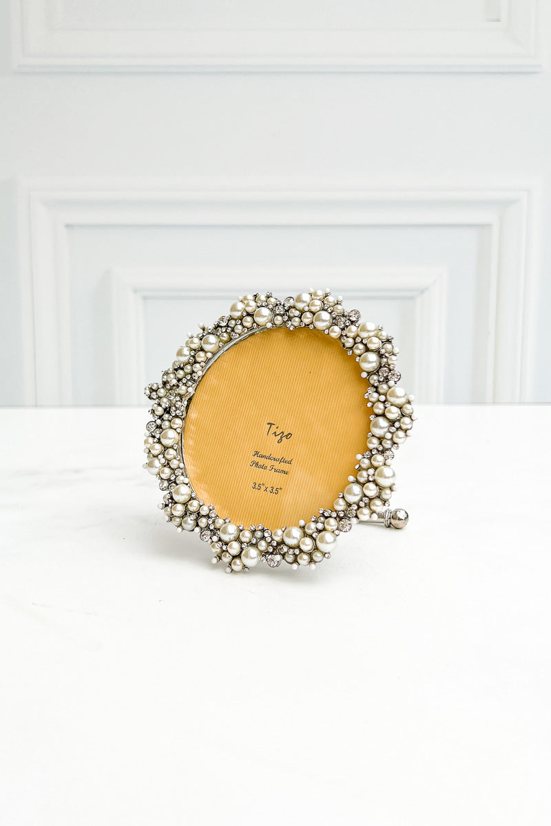 FRAME JEWELED 3.5" RD