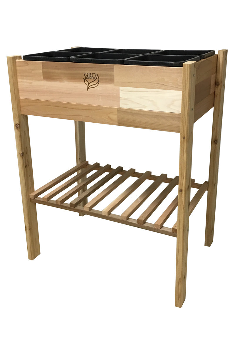 PLANTER RAISED WD 25"x 18"x 26
