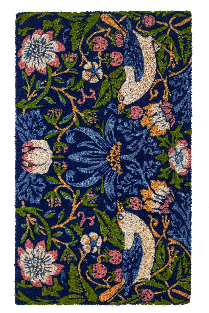 Victoria and Albert Museum Strawberry Thief Doormat 18"x30"