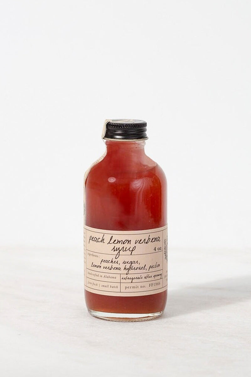 SYRUP, PEACH LEMON VERBENA