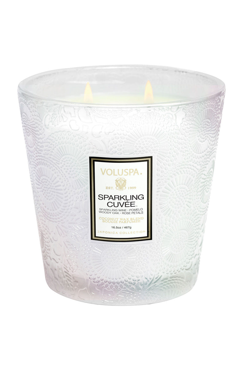 Voluspa Sparkling Cuvee 2 Wick Hearth Candle