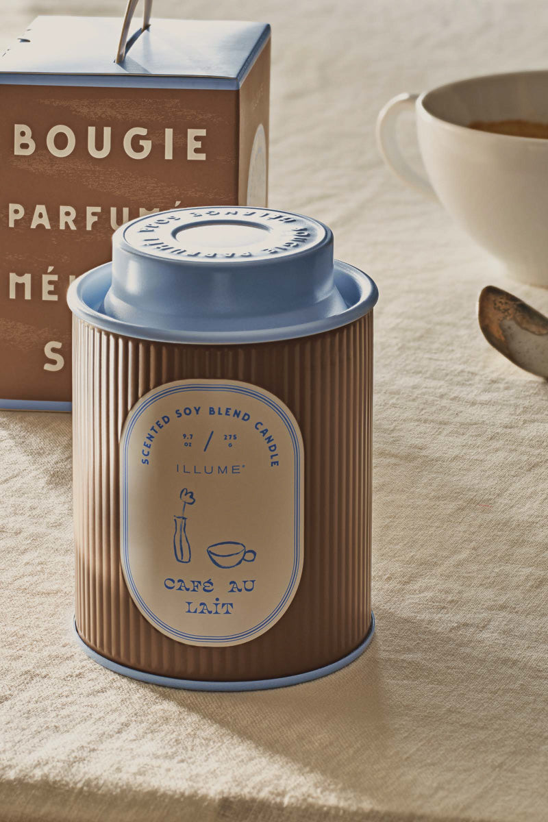 Illume Petite Tin Candle Cafe Au Lait
