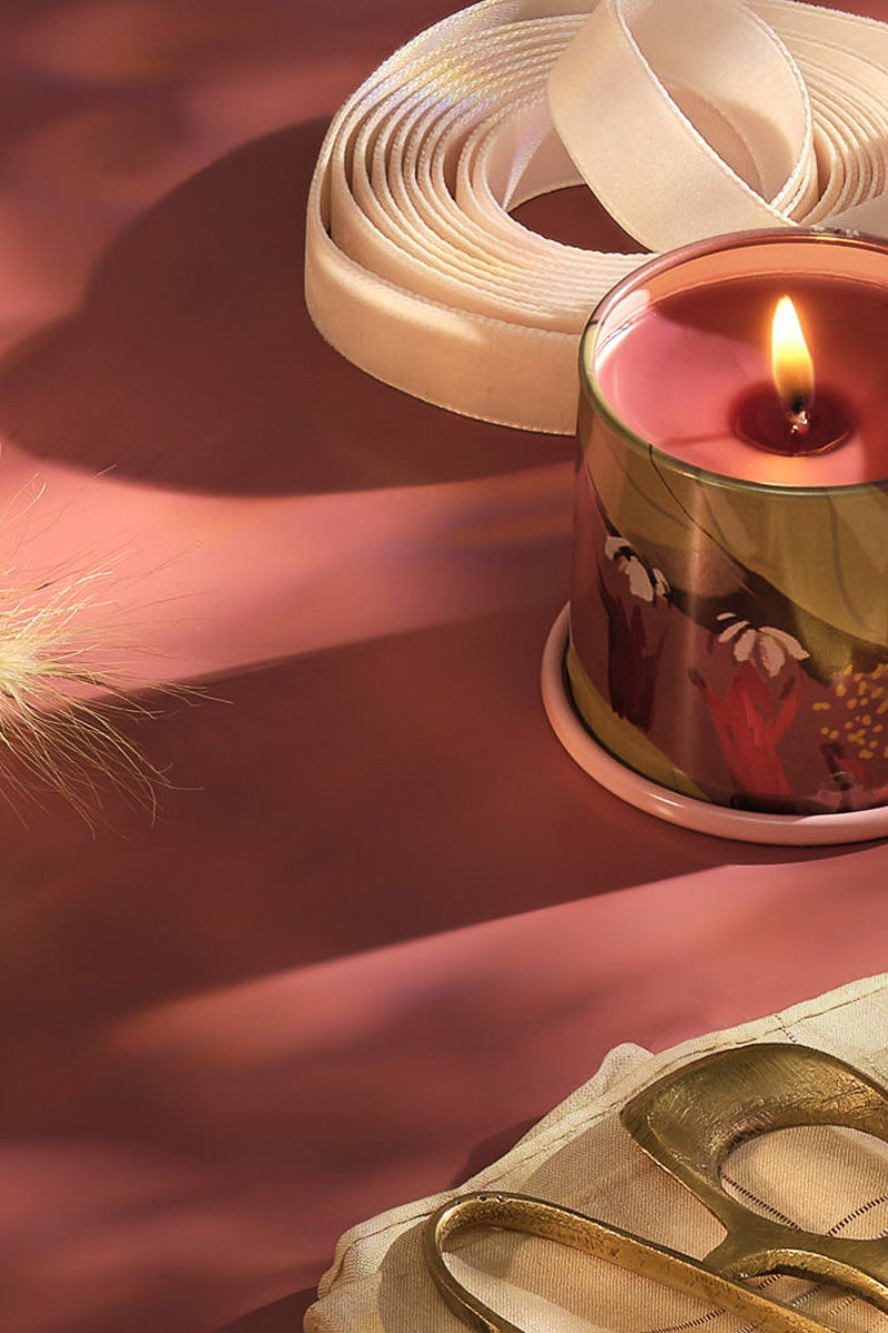 CANDLE, CARDAMOM DEMI TIN