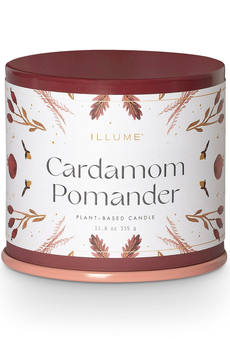 CANDLE, CARDAMOM LARGE TIN