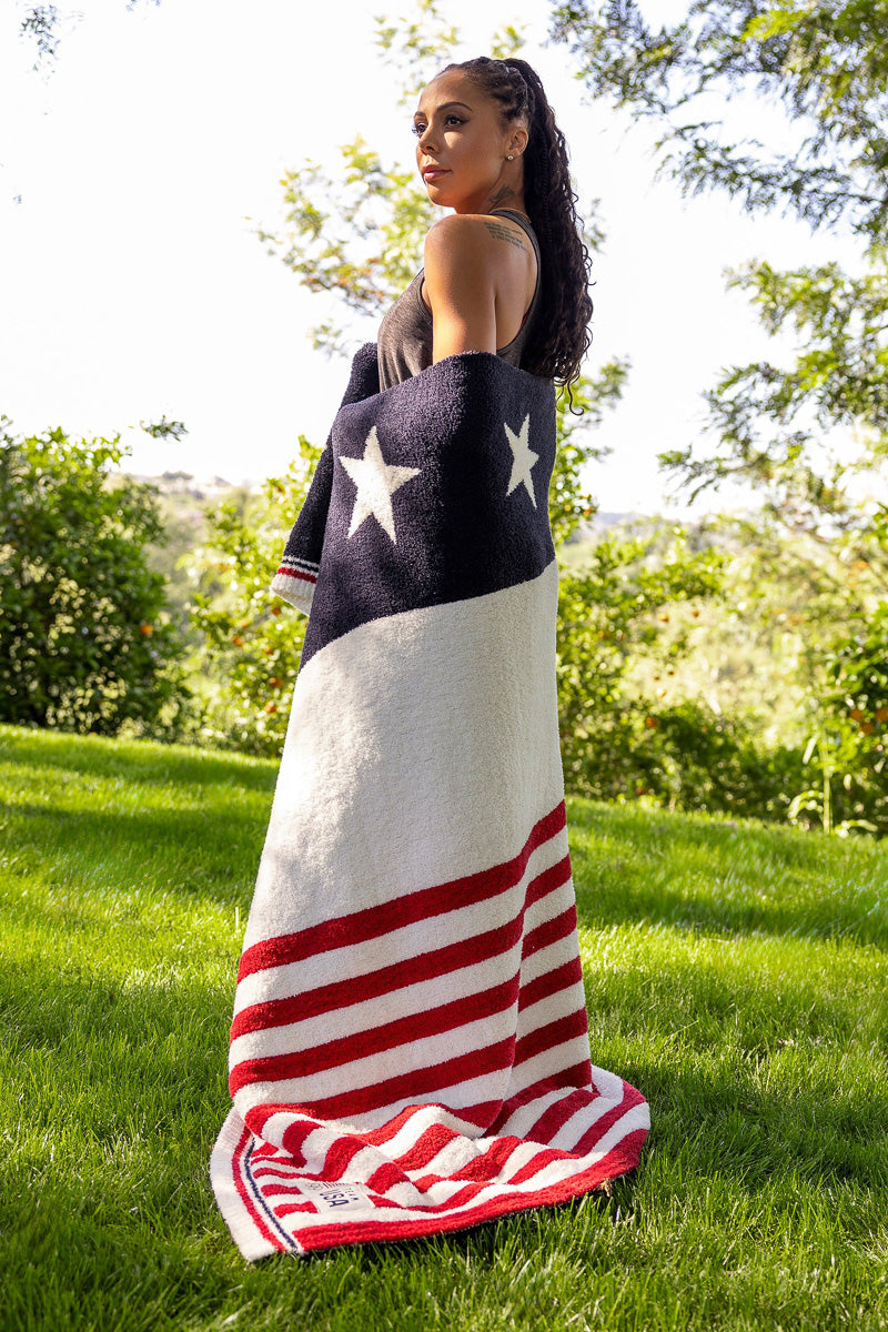 CozyChic Team USA Stars And Stripes Throw