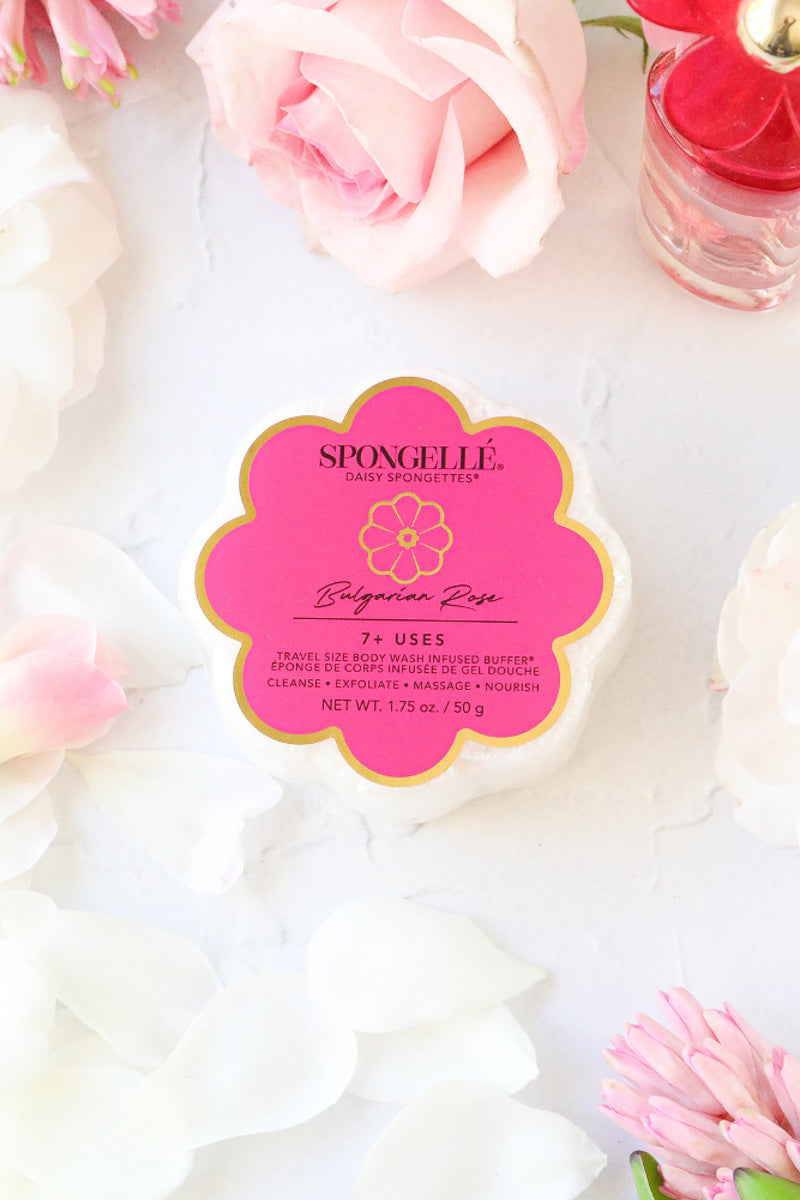 Spongelle Bulgarian Rose Body Wash Infused Buffer