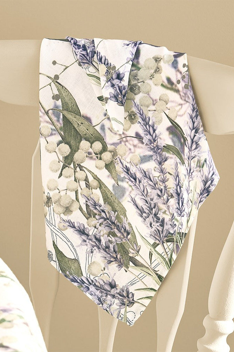 Garnier-Thiebaut Perfum De Lavande Cotton & Linen Napkins 18" Mauve