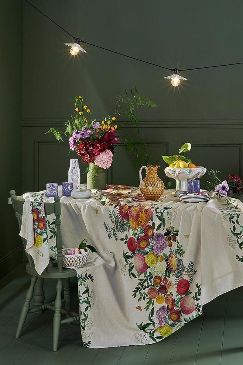 Garnier-Thiebaut Envies D'Automne Flamboyant Tablecloth 61" x 120"