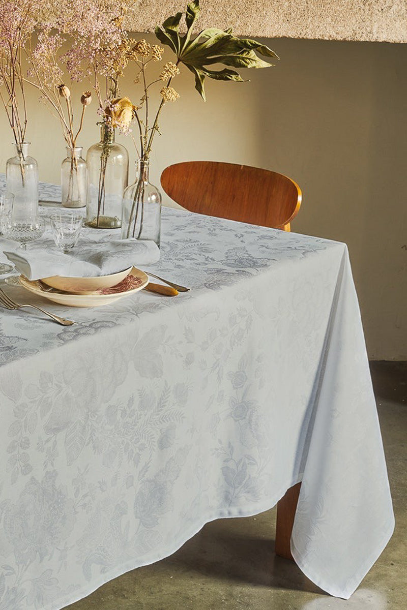 Garnier-Thiebaut Mille Giverny Opale Tablecloth 69" x 69"