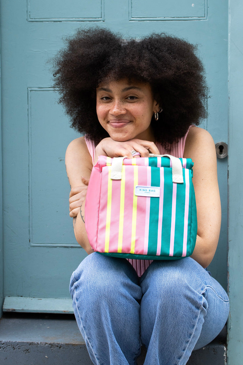 Kind Bag Lunchbag Bicolour Stripes