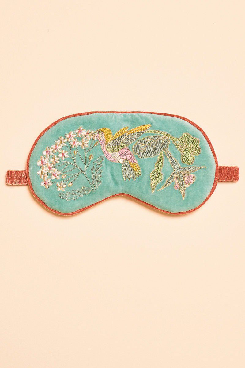 Powder Design Luxury Lavender Eye Mask Hummingbird Aqua