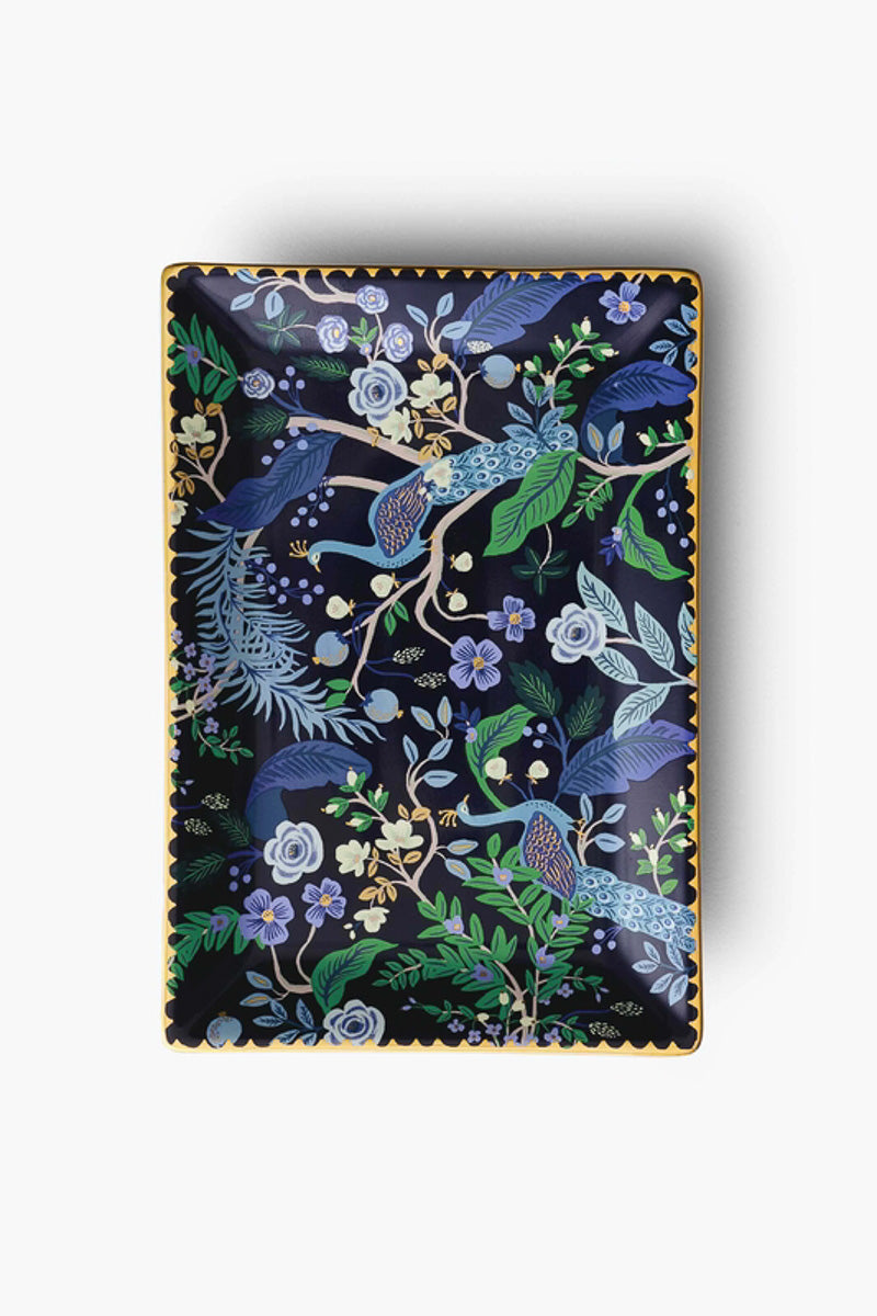Rifle Paper Co. Peacock Catchall Tray