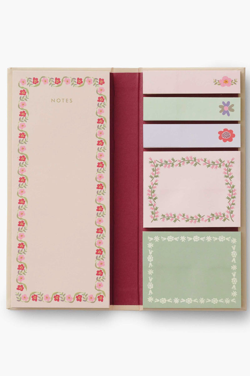 Rifle Paper Co. Delphine Sticky Note Folio