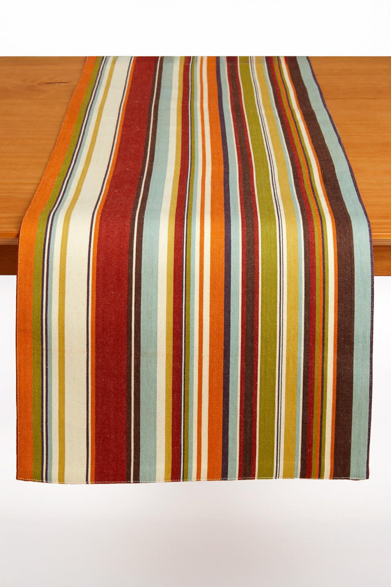 Terrain Stripe Table Runner 72"