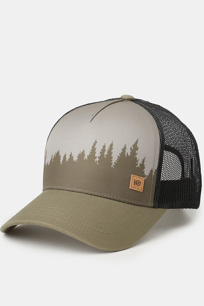 Juniper Altitude Hat Lichen Green White