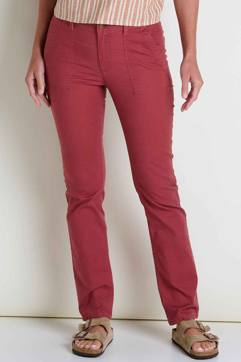 Toad & Co Women's Earthworks Pant Size 10 Sundown