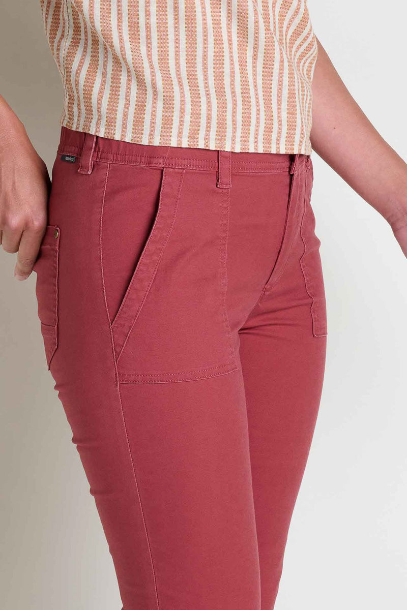 Toad & Co Women's Earthworks Pant Size 14 Sundown