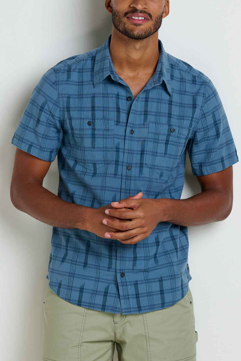 Toad & Co Men's Smythy Short Sleeve Shirt Medium North Shore