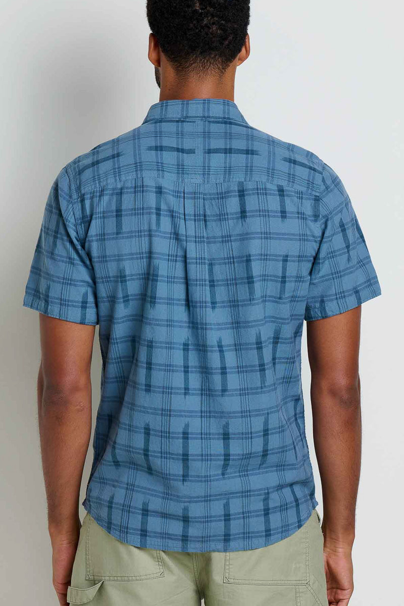 Toad & Co Men's Smythy Short Sleeve Shirt Large North Shore