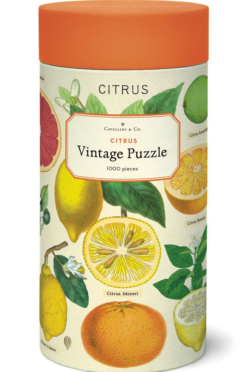 Cavallini & Co. Citrus Puzzle 1000 Pieces