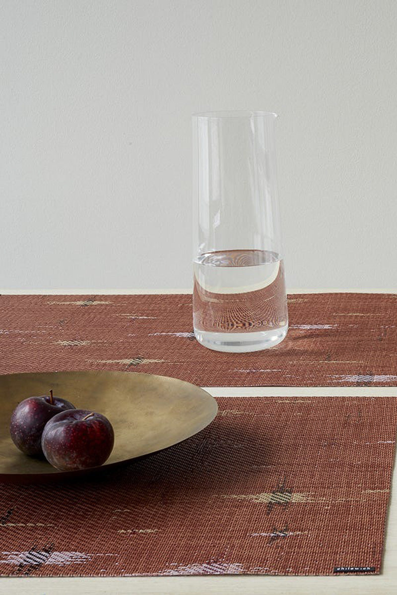 Chilewich Spark Placemat Rectangle 14"x19" Cider