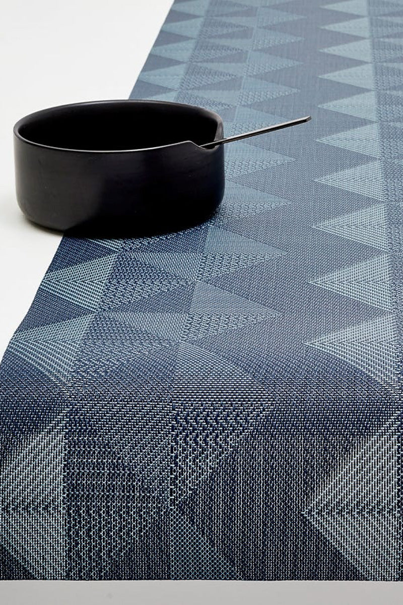 Chilewich Quilted Runner 14"x72" Ink