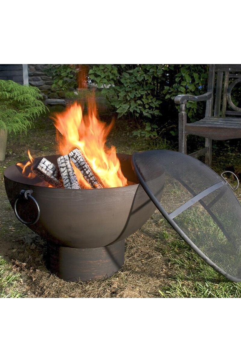 FIREPIT, FIRE BOWL W/ SCREEN