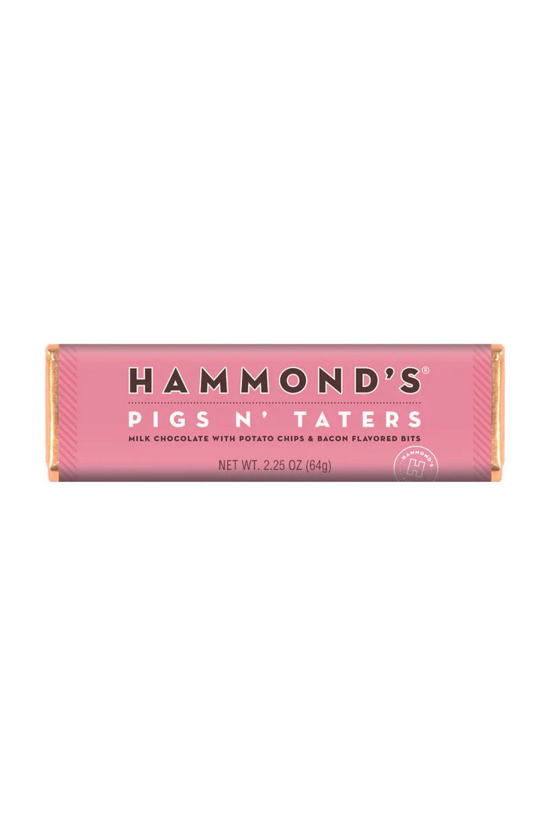 Hammond's Pigs N' Taters Milk Chocolate Bar