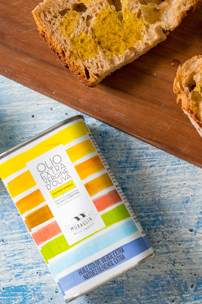 Muraglia Extra Virgin Olive Oil Tin Rainbow 10.4 oz