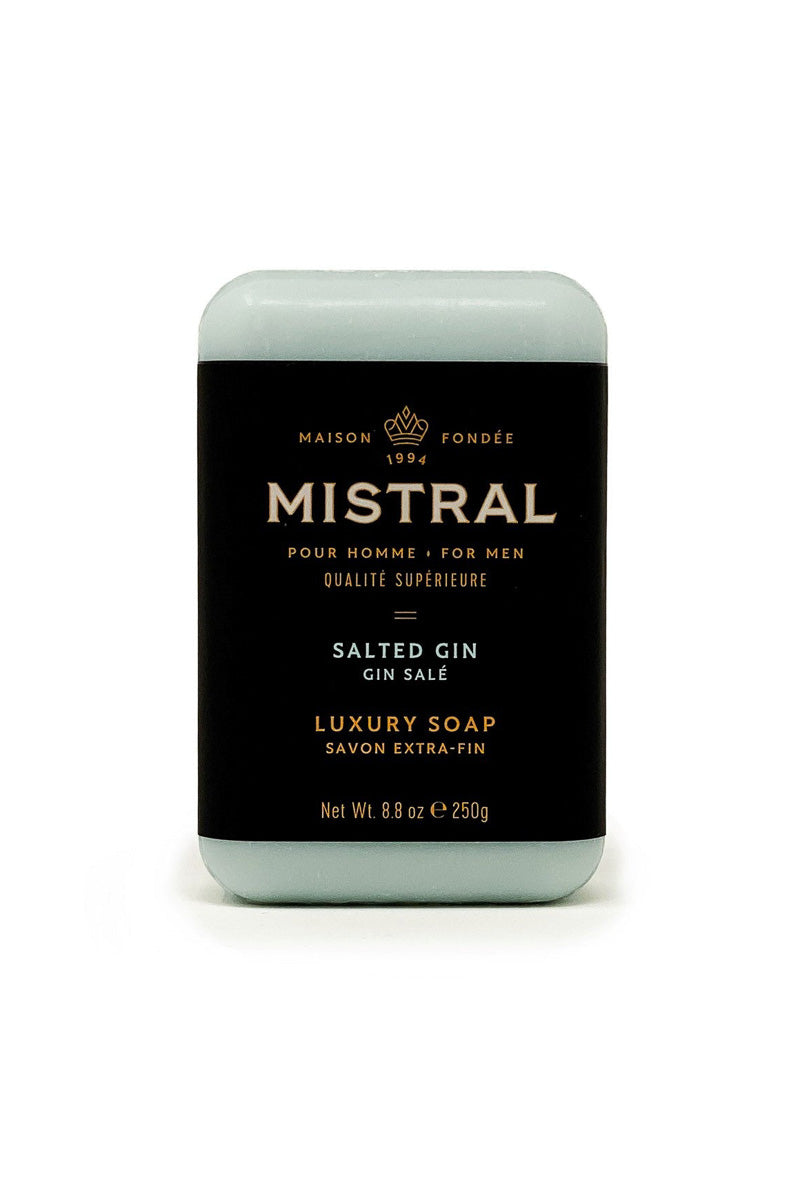 Mistral Bar Soap Salted Gin 250g