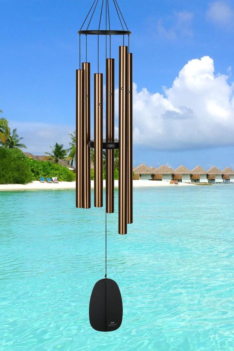 Woodstock Chimes Bells of Paradise Bronze 44"