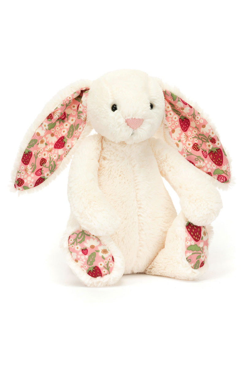 Jellycat Blossom Cream Bunny 'Berry' Little