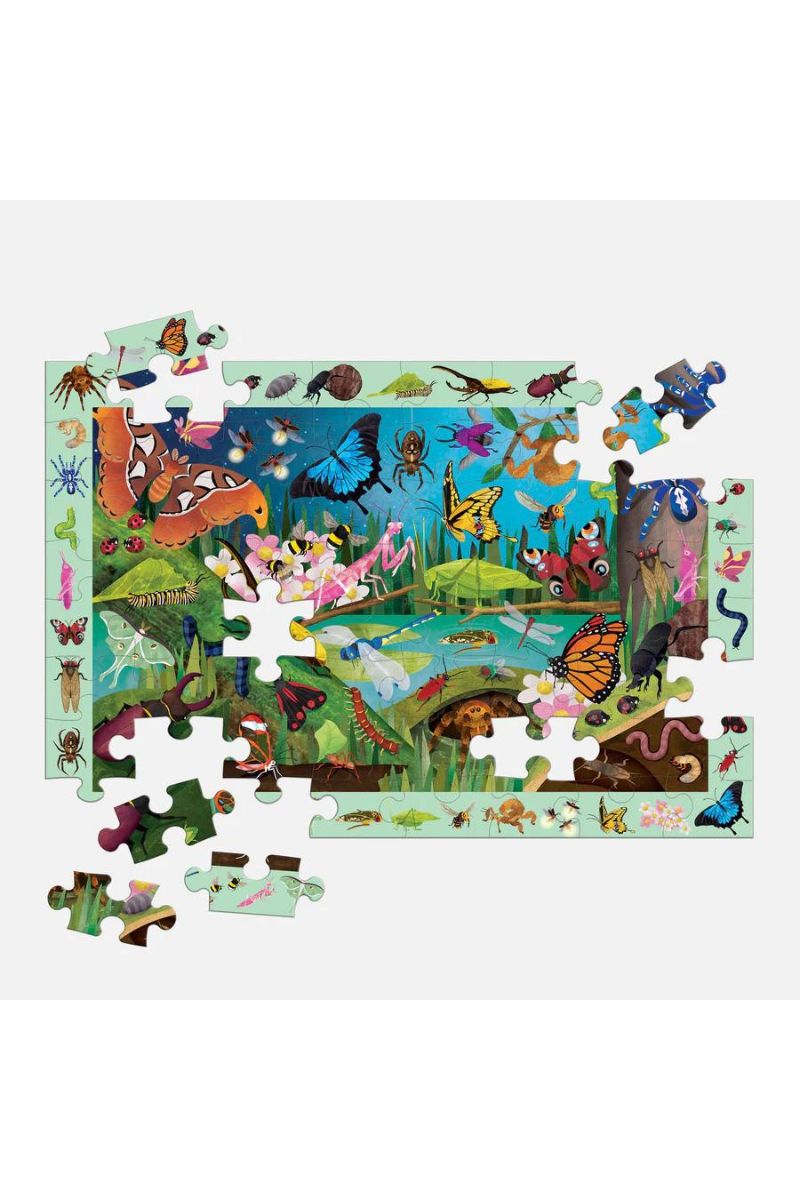 Mudpuppy Bugs & Butterflies Search & Find Puzzle 64 Pieces
