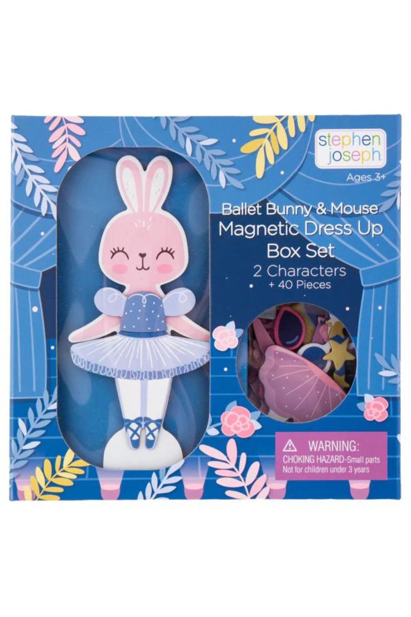 Stephen Joseph Magnetic Dress-Up Box Bunny