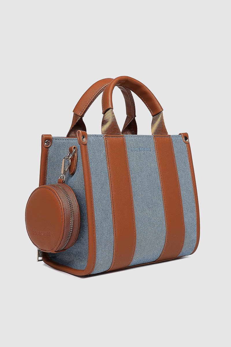 Louenhide Manhattan Mini Tote Bag Light Denim