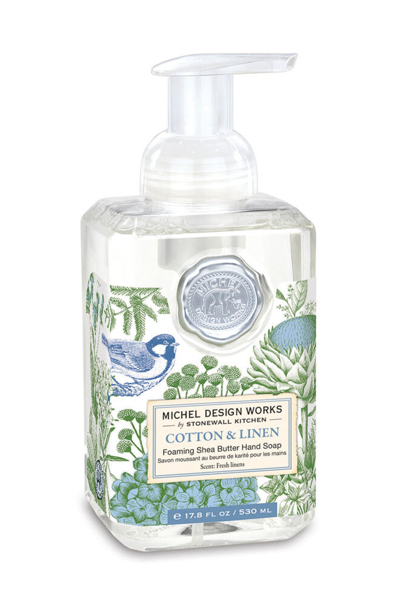 Michel Design Works Cotton & Linen Foaming Hand Soap
