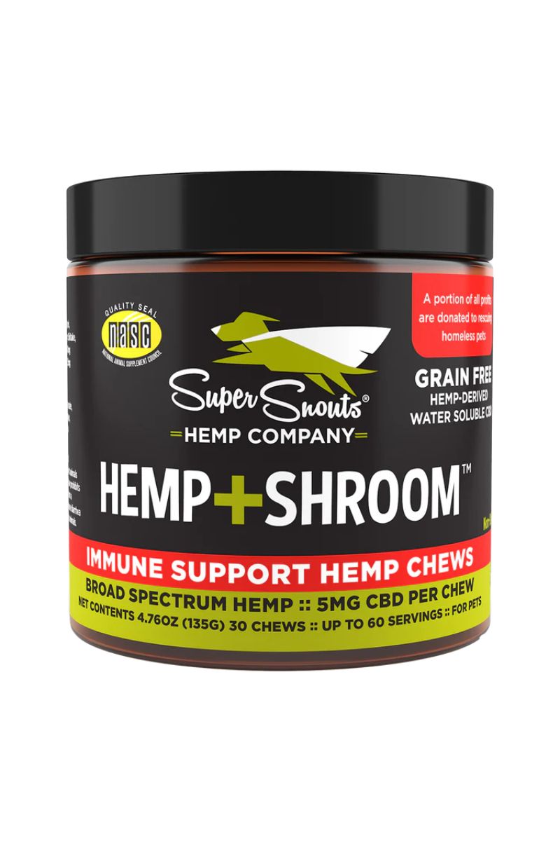 Super Snouts Hemp + Shroom w/Hemp & CBD 6 Count