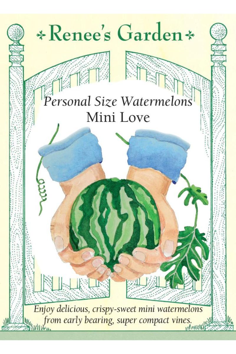 Renee's Garden Personal Size Watermelons Mini Love Seeds