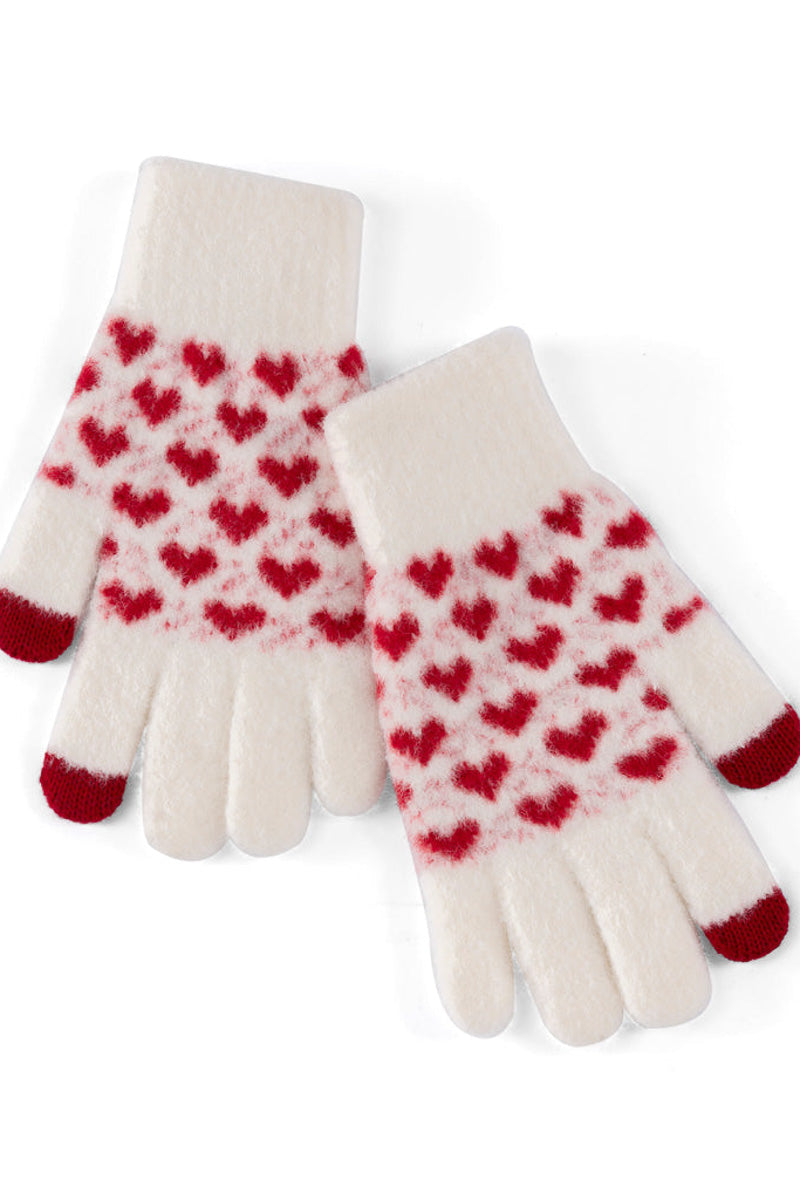 GLOVES, TOUCHSCREEN IVORY VALE