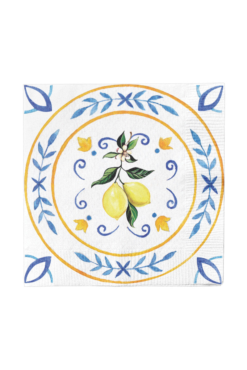 Sophistiplate Capri Coast Cocktail Napkins 20/pk