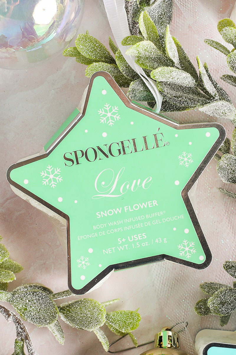BUFFER, HOLIDAY SNOW FLOWER