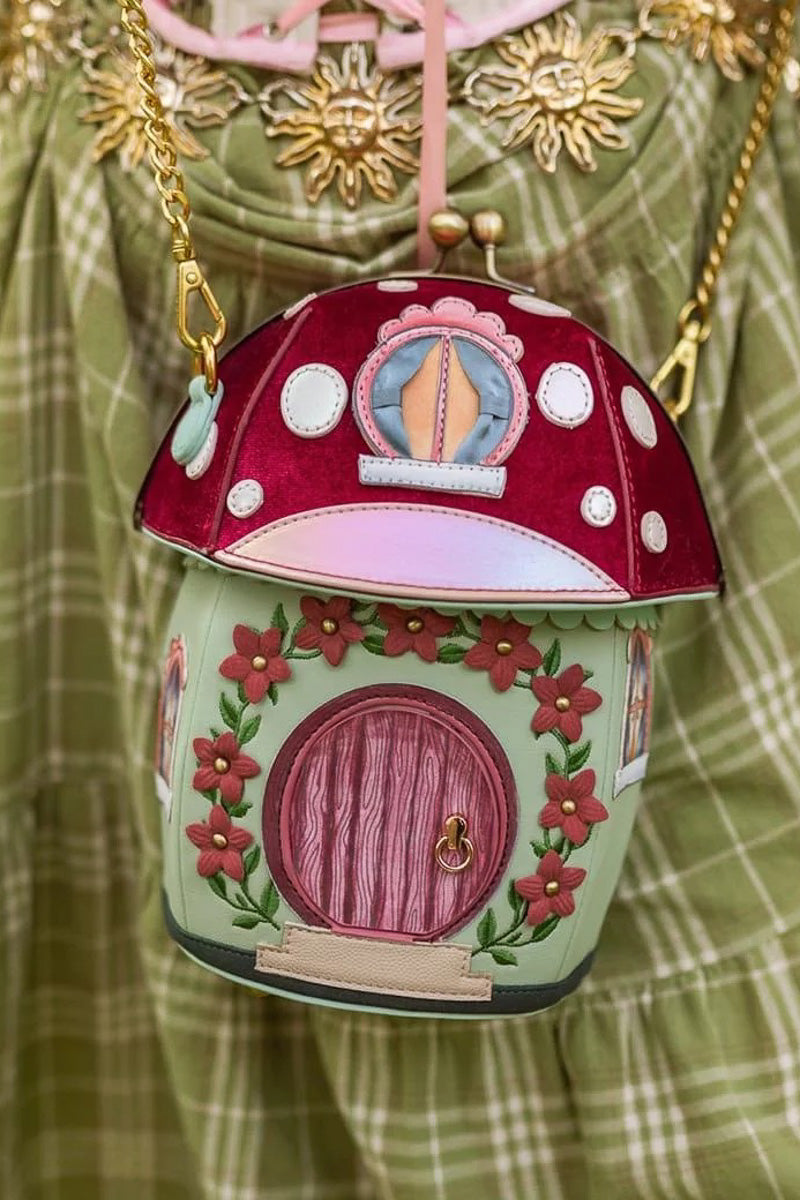 Vendula London Fairy Village Toadstool House Bag
