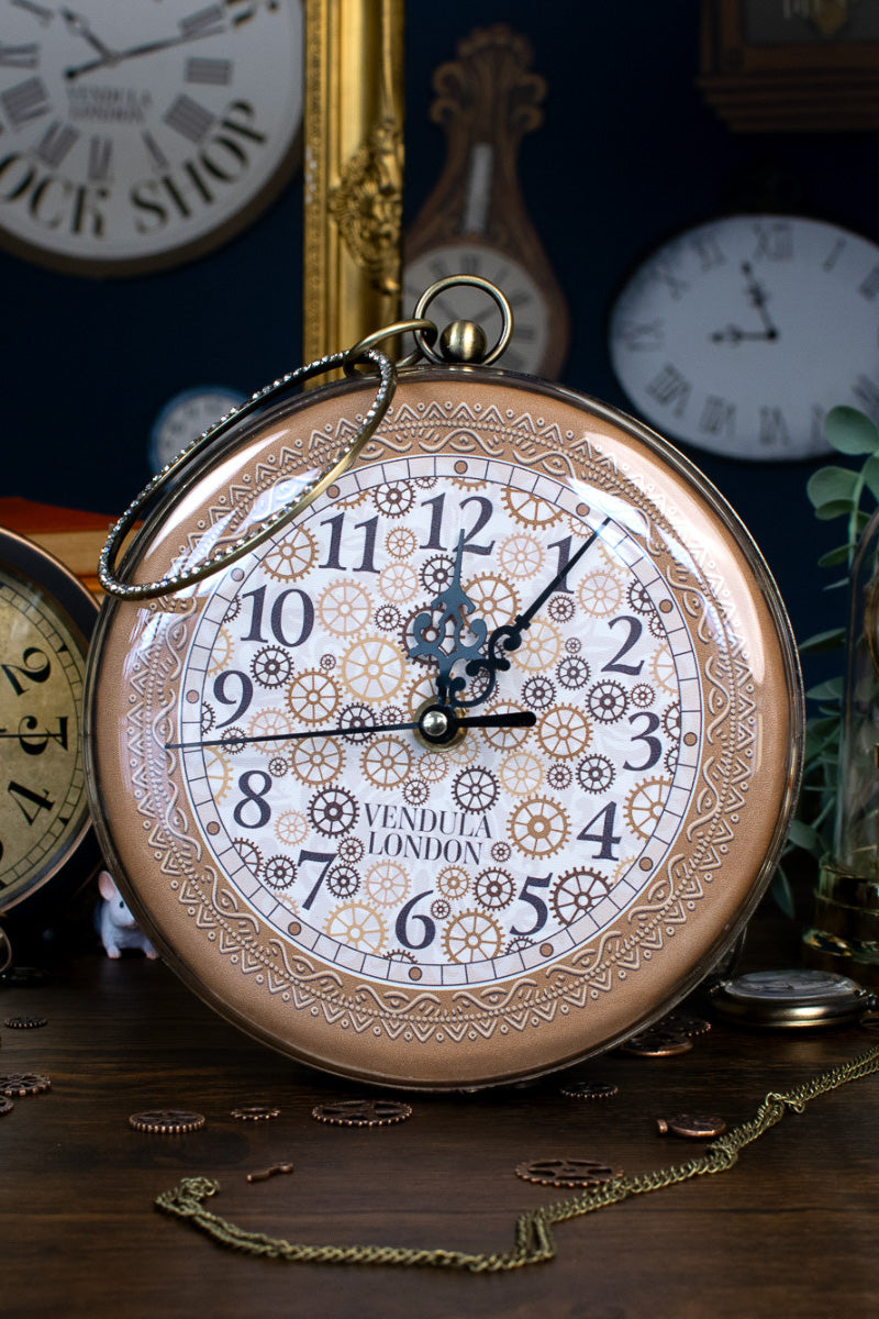 Vendula London Tick Tock Shop Carriage Clock Bag